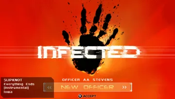 Infected (EU) screen shot title